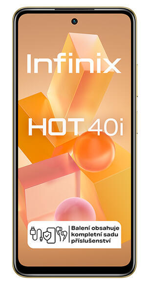 Infinix Hot 40i 128+4GB Horizon Gold3