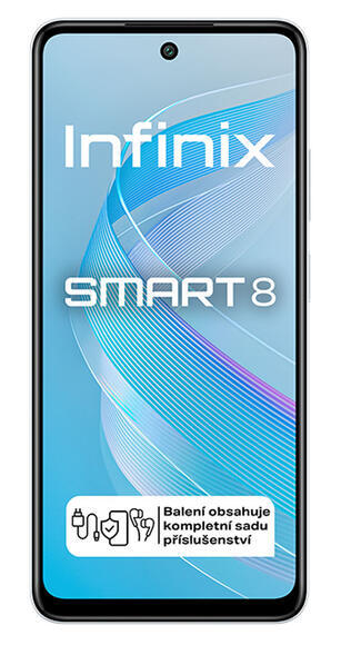 Infinix Smart 8 64+3GB Galaxy White3