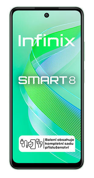 Infinix Smart 8 64+3GB Crystal Green3