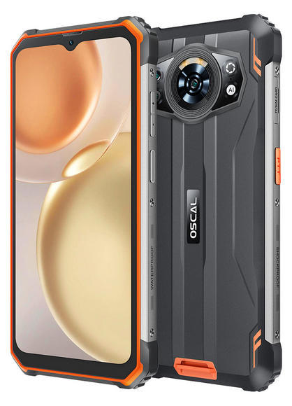 OSCAL S80 6 + 128 GB Oranžová3