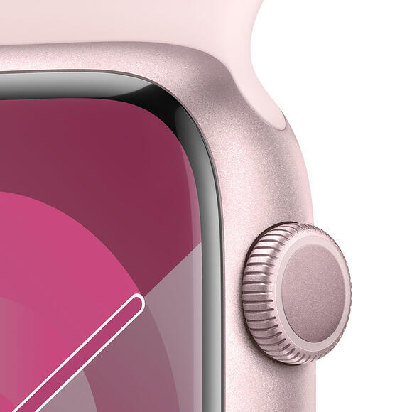 Apple Watch Series 9 45mm Pink, Pink SB, S/M3