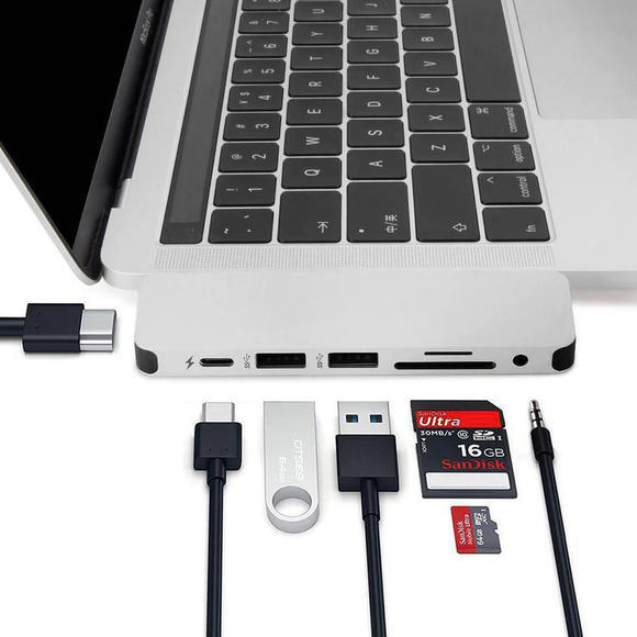 HyperDrive SOLO USB-C Hub MacBook & USB-C, Silver3