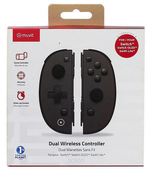 MUVIT Dual Wireless Controller, Nintendo Switch3