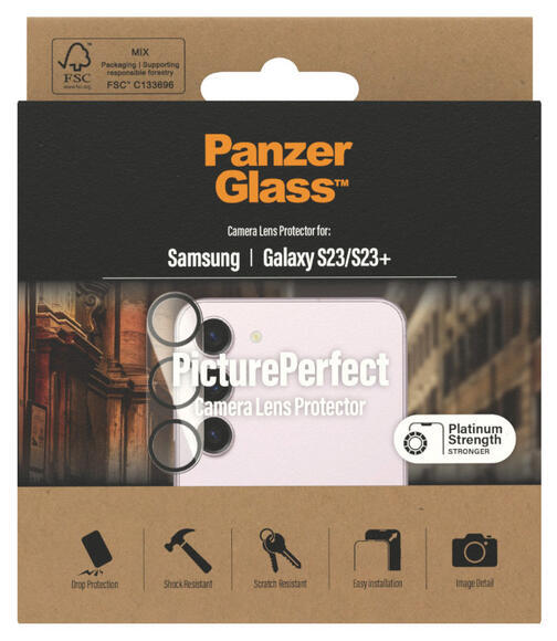 PanzerGlass™ ochr. foto Samsung Galaxy S23/S23+4