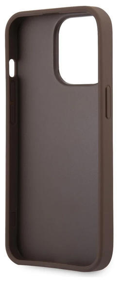 Guess Big 4G Metal Logo Case iPhone 13 Pro, Brown4