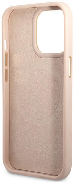 Guess PU 4G MagSafe Case iPhone 14 Pro, Pink4