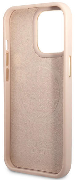 Guess PU 4G MagSafe Case iPhone 14 Pro Max, Pink4
