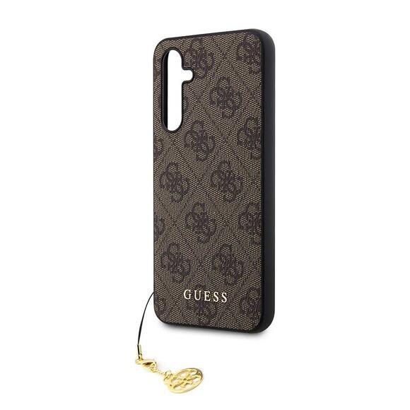 Guess Charms Hard Case 4G Samsung S23 FE, Brown4