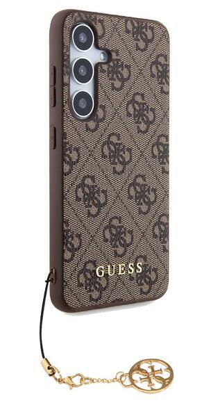Guess 4G Charms kryt pro Samsung Galaxy S24, Brown4