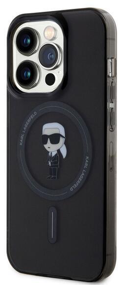 Karl Lagerfeld IML Ikonik Mag. iPhone 15 Pro Black4
