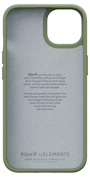 Njord Comfort+ Case iPhone 13/14, Olive4