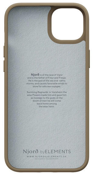 Njord Comfort+ Case iPhone 14 Plus, Camel4