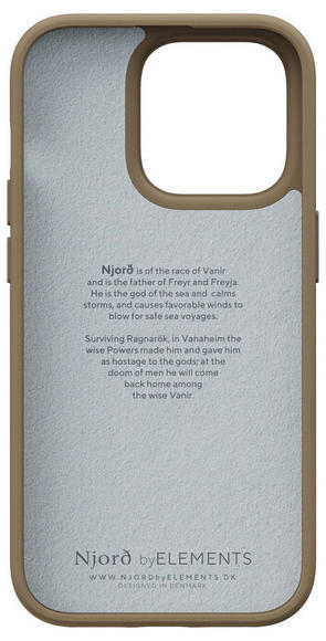 Njord Comfort+ Case iPhone 14 Pro, Camel4