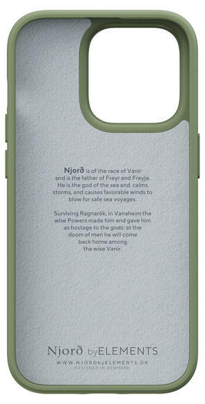 Njord Comfort+ Case iPhone 14 Pro, Olive4