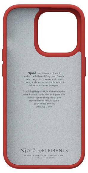 Njord Comfort+ Case iPhone 14 Pro, Burnt Orange4