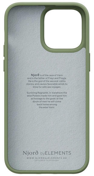 Njord Comfort+ Case iPhone 13/14 Pro Max, Olive4