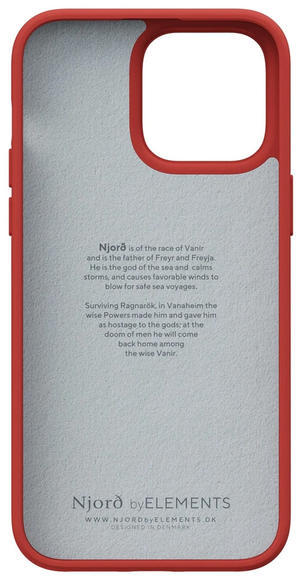 Njord Comfort+ Case iPhone 14 Pro Max, Burnt Orang4