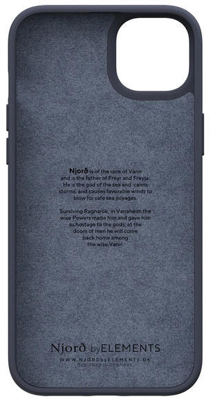 Njord Genuine Leather Case iPhone 14 Plus, Black4