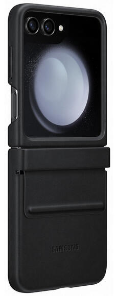 Samsung Flap ECO-Leather Case Z Flip 5, Black4