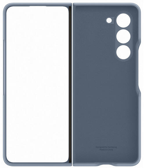 Samsung Eco-leather Case Z Fold 5, Blue4