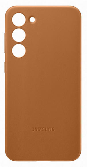 Samsung Leather Case Galaxy S23+, Brown4