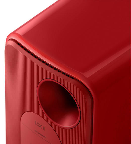 KEF LSX II Lave Red4