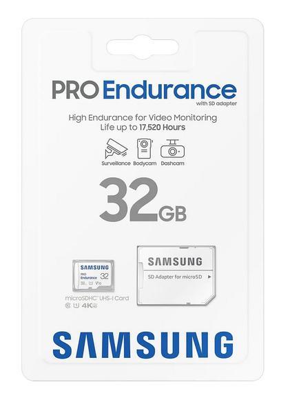 Samsung micro SDXC 32GB PRO Endurance + SD adaptér4