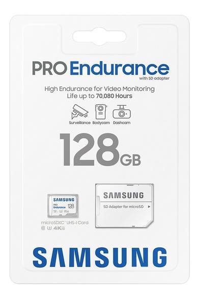 Samsung micro SDXC 128GB PRO Endurance + SD adapté4