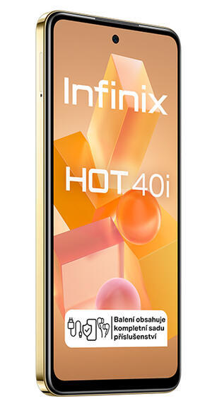 Infinix Hot 40i 128+4GB Horizon Gold4
