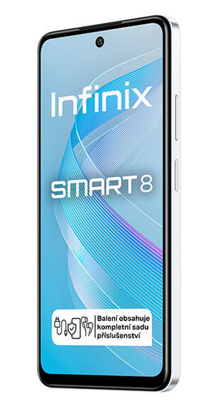 Infinix Smart 8 64+3GB Galaxy White4