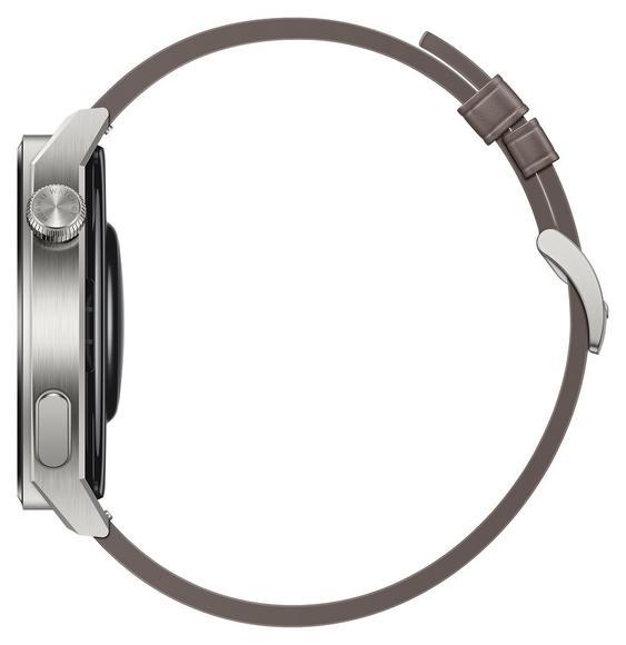 Huawei Watch GT 3 Pro 46 mm Titan + gray leather4