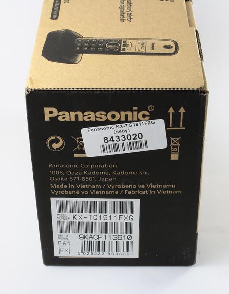 Panasonic KX-TG1911FXG (šedý)4