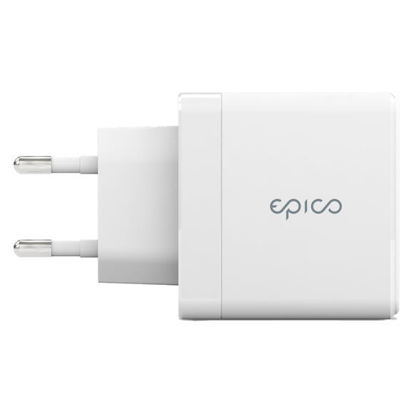 Epico GaN 65W Nabíječka USB-C+A+USB-C kabel Bílá5
