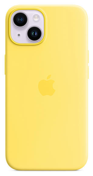 iPhone 14 Silicone Case MagSafe - Canary Yellow5