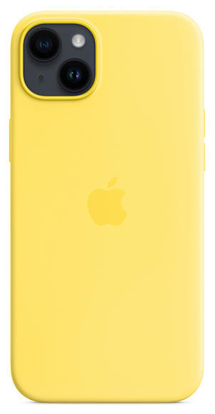 iPhone 14 Plus Silicone Case MagSafe - Canary Yell5