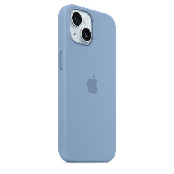 iPhone 15 Silicone Case MagSafe Winter Blue5