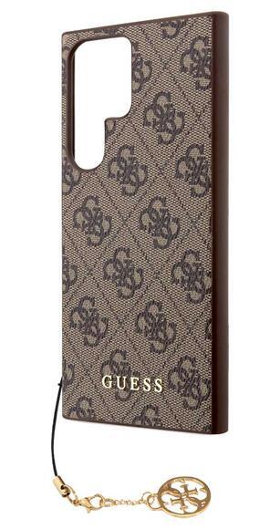 Guess 4G Charms kryt Samsung Galaxy S24 Ultra,Brow5
