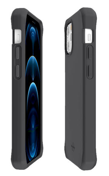 ITSKINS Hybrid Silk 3m Drop iPhone 12/12 Pro, Grey5