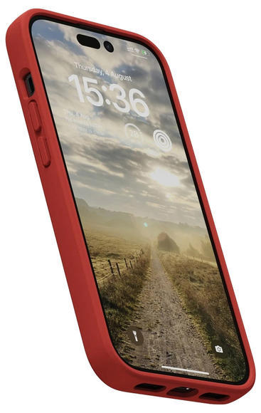 Njord Comfort+ Case iPhone 14 Pro, Burnt Orange5