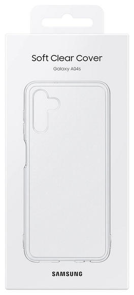 Samsung EF-QA047TTE Soft Clear Cover A04s, Clear5