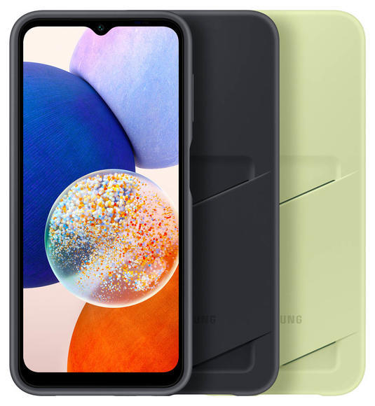 Samsung Card Slot Case Galaxy A14 LTE/A14 5G, Lime5