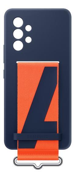 Samsung Silicone Cover with Strap A53 5G, Navy5