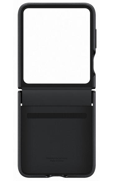 Samsung Flap ECO-Leather Case Z Flip 5, Black5