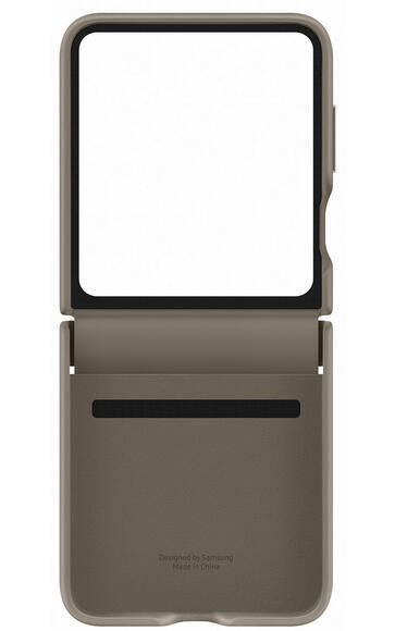 Samsung Flap ECO-Leather Case Z Flip 5, Etoupe5