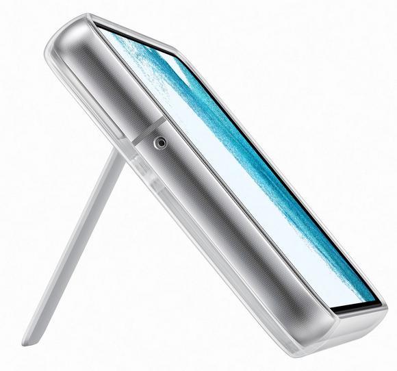 Samsung Clear Standing Cover S22, Clear5