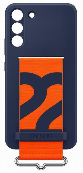 Samsung Silicone Cover with Strap S22+, Navy5