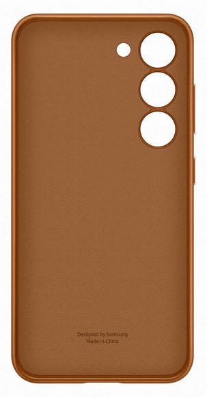 Samsung Leather Case Galaxy S23, Brown5