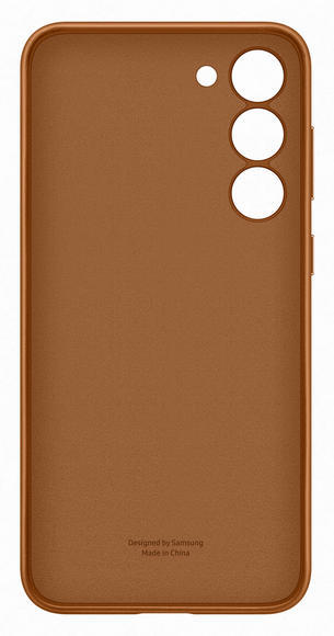 Samsung Leather Case Galaxy S23+, Brown5