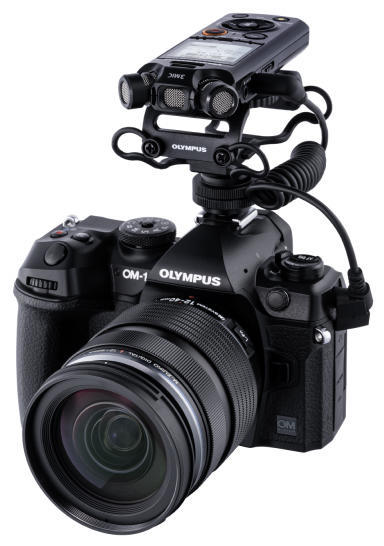 Olympus lineární PCM záznamník LS-P5 video kit5