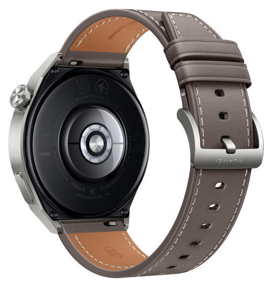 Huawei Watch GT 3 Pro 46 mm Titan + gray leather5